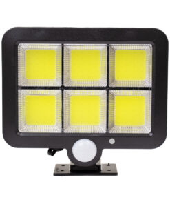 Alternative view of GloboStar® 71463 Αυτόνομος Ηλιακός Προβολέας LED 120 6 x COB 35W 1800lm με Ενσωματωμένη Μπαταρία 2400mAh - Φωτοβολταϊκό Πάνελ με Αισθητήρα Ημέρας-Νύχτας - PIR Αισθητήρα Κίνησης Αδιάβροχο IP65 Ψυχρό Λευκό 6000K