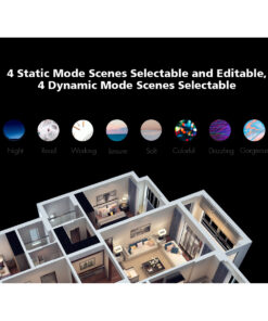 GLOBOSTAR® SKYDANCE-V5-L(WT) 71470 DC WiFi & RF 2.4Ghz & Push Dimmer / Controller με 5 x 6A 288W Κανάλια DC 12-48V 30A 1440W Max IP20 - WiFI & RF 2.4Ghz & Push Dimming - Μ18 x Π5.7 x Υ2.8cm - 5 Χρόνια Εγγύηση 45 71470 21