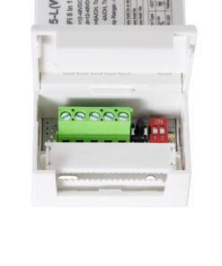 GLOBOSTAR® SKYDANCE-V5-L(WT) 71470 DC WiFi & RF 2.4Ghz & Push Dimmer / Controller με 5 x 6A 288W Κανάλια DC 12-48V 30A 1440W Max IP20 - WiFI & RF 2.4Ghz & Push Dimming - Μ18 x Π5.7 x Υ2.8cm - 5 Χρόνια Εγγύηση 33 71470 9