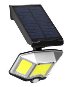 GloboStar® 71482 Αυτόνομος Ηλιακός Προβολέας LED COB 20W 1500lm με Ενσωματωμένη Μπαταρία 2400mAh - Φωτοβολταϊκό Πάνελ με Αισθητήρα Ημέρας-Νύχτας - PIR Αισθητήρα Κίνησης και Ασύρματο Χειριστήριο IR Αδιάβροχο IP65 Ψυχρό Λευκό 6000K 11 71482 3