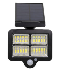 GloboStar® 71483 Αυτόνομος Ηλιακός Προβολέας LED SMD 20W 1500lm με Ενσωματωμένη Μπαταρία 2400mAh - Φωτοβολταϊκό Πάνελ με Αισθητήρα Ημέρας-Νύχτας - PIR Αισθητήρα Κίνησης και Ασύρματο Χειριστήριο IR Αδιάβροχο IP65 Ψυχρό Λευκό 6000K 12 71483 4