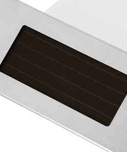 GloboStar® 71485 Αυτόνομο Ηλιακό Φωτιστικό LED SMD 1W 40lm με Ενσωματωμένη Μπαταρία 600mAh - Φωτοβολταϊκό Πάνελ με Αισθητήρα Ημέρας-Νύχτας για Αρίθμηση Διεύθυνσης Δρόμου Αδιάβροχο IP65 Ψυχρό Λευκό 6000K 18 71485 7