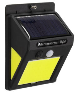 Alternative view of GloboStar® 71496 Αυτόνομο Ηλιακό Φωτιστικό LED COB 12W 1200lm με Ενσωματωμένη Μπαταρία 1200mAh - Φωτοβολταϊκό Πάνελ με Αισθητήρα Ημέρας-Νύχτας και PIR Αισθητήρα Κίνησης Αδιάβροχο IP65 Ψυχρό Λευκό 6000K