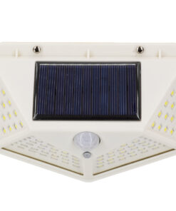 GloboStar® 71498 Αυτόνομο Ηλιακό Φωτιστικό LED SMD 10W 1000lm με Ενσωματωμένη Μπαταρία 1200mAh - Φωτοβολταϊκό Πάνελ με Αισθητήρα Ημέρας-Νύχτας και PIR Αισθητήρα Κίνησης Αδιάβροχο IP65 Ψυχρό Λευκό 6000K 16 71498 7