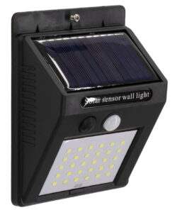 Alternative view of GloboStar® 71500 Αυτόνομο Ηλιακό Φωτιστικό LED SMD 6W 600lm με Ενσωματωμένη Μπαταρία 1200mAh - Φωτοβολταϊκό Πάνελ με Αισθητήρα Ημέρας-Νύχτας και PIR Αισθητήρα Κίνησης Αδιάβροχο IP65 Ψυχρό Λευκό 6000K