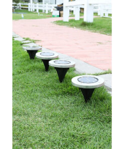 GloboStar® 71504 Αυτόνομο Ηλιακό Φωτιστικό Κήπου LED SMD 3W 200lm με Ενσωματωμένη Μπαταρία 600mAh - Φωτοβολταϊκό Πάνελ με Αισθητήρα Ημέρας-Νύχτας Αδιάβροχο IP65 Ψυχρό Λευκό 6000K 25 71504 11