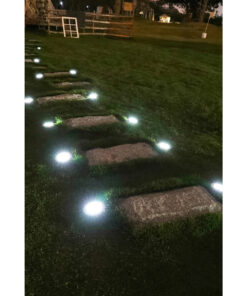 GloboStar® 71504 Αυτόνομο Ηλιακό Φωτιστικό Κήπου LED SMD 3W 200lm με Ενσωματωμένη Μπαταρία 600mAh - Φωτοβολταϊκό Πάνελ με Αισθητήρα Ημέρας-Νύχτας Αδιάβροχο IP65 Ψυχρό Λευκό 6000K 26 71504 12