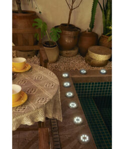 GloboStar® 71504 Αυτόνομο Ηλιακό Φωτιστικό Κήπου LED SMD 3W 200lm με Ενσωματωμένη Μπαταρία 600mAh - Φωτοβολταϊκό Πάνελ με Αισθητήρα Ημέρας-Νύχτας Αδιάβροχο IP65 Ψυχρό Λευκό 6000K 27 71504 13