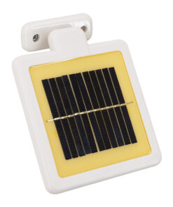 GloboStar® 71508 Λευκό Αυτόνομο Ηλιακό Φωτιστικό LED SMD 10W 150lm με Ενσωματωμένη Μπαταρία 1200mAh - Φωτοβολταϊκό Πάνελ με Αισθητήρα Ημέρας-Νύχτας και PIR Αισθητήρα Κίνησης Αδιάβροχο IP54 Ψυχρό Λευκό 6000K 29 71508 12