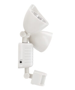 GloboStar® 71508 Λευκό Αυτόνομο Ηλιακό Φωτιστικό LED SMD 10W 150lm με Ενσωματωμένη Μπαταρία 1200mAh - Φωτοβολταϊκό Πάνελ με Αισθητήρα Ημέρας-Νύχτας και PIR Αισθητήρα Κίνησης Αδιάβροχο IP54 Ψυχρό Λευκό 6000K 22 71508 5