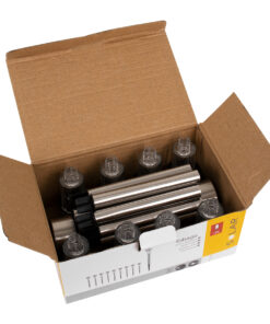 GloboStar® 71520-10 ΣΕΤ 10 Τεμαχίων Αυτόνομα Ηλιακά Φωτιστικά LED SMD 1W 100lm με Ενσωματωμένη Μπαταρία 600mAh - Φωτοβολταϊκό Πάνελ με Αισθητήρα Ημέρας-Νύχτας Αδιάβροχο IP65 Φανάρι Κήπου Στρογγυλό Ψυχρό Λευκό 6000K 15 71520 10 7