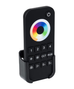 Alternative view of GLOBOSTAR® SKYDANCE-RT10 71544 RF Ασύρματο Χειριστήριο Αφής 4 Group για όλα τα Πολύχρωμα RGBW+WW SKYDANCE Controller - DC 3V 2 x AAA IP20 - RF2.4Ghz - Μ12.2 x Π5.3 x Υ1.7cm - 5 Χρόνια Εγγύηση