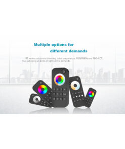 GloboStar® 71548 RT4 SKYDANCE Ασύρματο Χειριστήριο Αφής RF 2.4Ghz 1 Group για όλα τα RGB/RGBW SKYDANCE Controller DC 3V 2 x AAA - IP20 Μαύρο Μ12.2 x Π5.3 x Υ1.7cm - 5 Years Warranty 31 71548 16