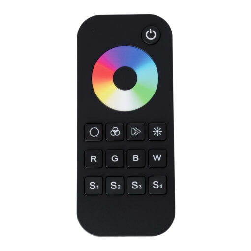 GloboStar® GloboStar® 71548 RT4 SKYDANCE Ασύρματο Χειριστήριο Αφής RF 2.4Ghz 1 Group για όλα τα RGB/RGBW SKYDANCE Controller DC 3V 2 x AAA - IP20 Μαύρο Μ12.2 x Π5.3 x Υ1.7cm - 5 Years Warranty