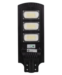 Alternative view of GloboStar® 71552 Αυτόνομο Ηλιακό Φωτιστικό Δρόμου Street Light LED SMD 150W 12000lm με Ενσωματωμένη Μπαταρία Li-ion 9000mAh - Φωτοβολταϊκό Πάνελ με Αισθητήρα Ημέρας-Νύχτας PIR Αισθητήρα Κίνησης Αδιάβροχο IP65 Ψυχρό Λευκό 6000K