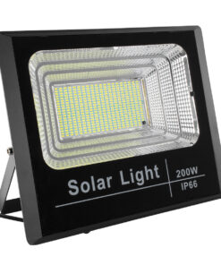 Alternative view of GloboStar® HERMES 71558 Αυτόνομος Ηλιακός Προβολέας LED SMD 200W 16000lm με Ενσωματωμένη Μπαταρία 20000mAh - Φωτοβολταϊκό Πάνελ με Αισθητήρα Ημέρας-Νύχτας και Ασύρματο Χειριστήριο RF 2.4Ghz Αδιάβροχος IP66 Ψυχρό Λευκό 6000K - 3 Χρόνια Εγγύηση