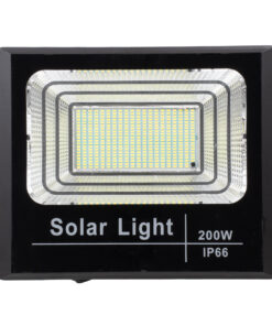 GloboStar® HERMES 71558 Αυτόνομος Ηλιακός Προβολέας LED SMD 200W 16000lm με Ενσωματωμένη Μπαταρία 20000mAh - Φωτοβολταϊκό Πάνελ με Αισθητήρα Ημέρας-Νύχτας και Ασύρματο Χειριστήριο RF 2.4Ghz Αδιάβροχος IP66 Ψυχρό Λευκό 6000K - 3 Χρόνια Εγγύηση 12 71558 4