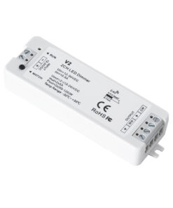GloboStar® GloboStar® 71564 V2 SKYDANCE DC RF 2.4Ghz Dimmer High Speed Controller 2 Καναλιών DC 12-24V 2 x 5A 120W - Max 10.5A 252W - IP20 Μ10 x Π3.5 x Υ2cm - 5 Years Warranty