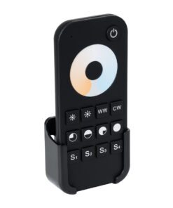 Alternative view of GloboStar® 71566 RT2 SKYDANCE Ασύρματο Χειριστήριο Αφής RF 2.4Ghz 1 Group για όλα τα CCT SKYDANCE Controller DC 3V 2 x AAA - IP20 Μαύρο Μ12.2 x Π5.3 x Υ1.7cm - 5 Years Warranty