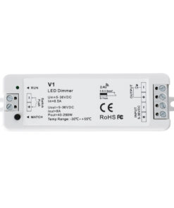 GLOBOSTAR® SKYDANCE-V1 71567 DC RF 2.4Ghz & Push Dimmer / Controller με 1 x 8A 288W Κανάλι DC 5-36V 8A 288W Max IP20 - RF 2.4Ghz & Push Dimming - Μ10 x Π3.5 x Υ2cm - 5 Χρόνια Εγγύηση 16 71567 3