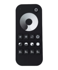GloboStar® GloboStar® 71569 RT1 SKYDANCE Ασύρματο Χειριστήριο Αφής RF 2.4Ghz 1 Group για όλα τα Μονόχρωμα SKYDANCE Controller DC 3V 2 x AAA - IP20 Μαύρο Μ12.2 x Π5.3 x Υ1.7cm - 5 Years Warranty