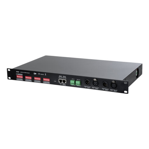 GloboStar® GloboStar® 71570 D32C SKYDANCE DC DMX & RDM Dimmer High Speed Controller / Constant Current Decoder 32 Καναλιών DC 12-48V 32 x 700mA 34W - Max 22.5A 1075W - IP20 Μ48 x Π26 x Υ5cm - 5 Years Warranty