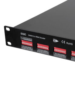 GloboStar® 71570 D32C SKYDANCE DC DMX & RDM Dimmer High Speed Controller / Constant Current Decoder 32 Καναλιών DC 12-48V 32 x 700mA 34W - Max 22.5A 1075W - IP20 Μ48 x Π26 x Υ5cm - 5 Years Warranty 20 71570 9