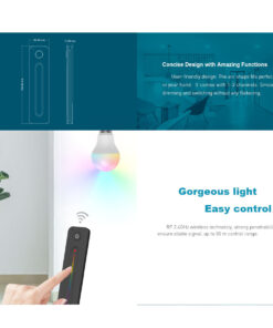 GLOBOSTAR® SKYDANCE-R11 71572 RF Ασύρματο Χειριστήριο Αφής 1 Group για όλα τα Μονόχρωμα SKYDANCE Controller - DC 3V 1 x CR2032 IP20 - RF2.4Ghz - Μ14 x Π3.5 x Υ1.1cm - 5 Χρόνια Εγγύηση 22 71572 10