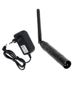 GloboStar® GLOBOSTAR® SKYDANCE-DM-WT 71577 DMX512 Ασύρματος Πομπός RF 2.4Ghz ISM GFSK 20dBm 400m Αρσενικό XLR3 DC 5V IP20 - Μ1.9 x Π1.9 x Υ22cm - 5 Χρόνια Εγγύηση