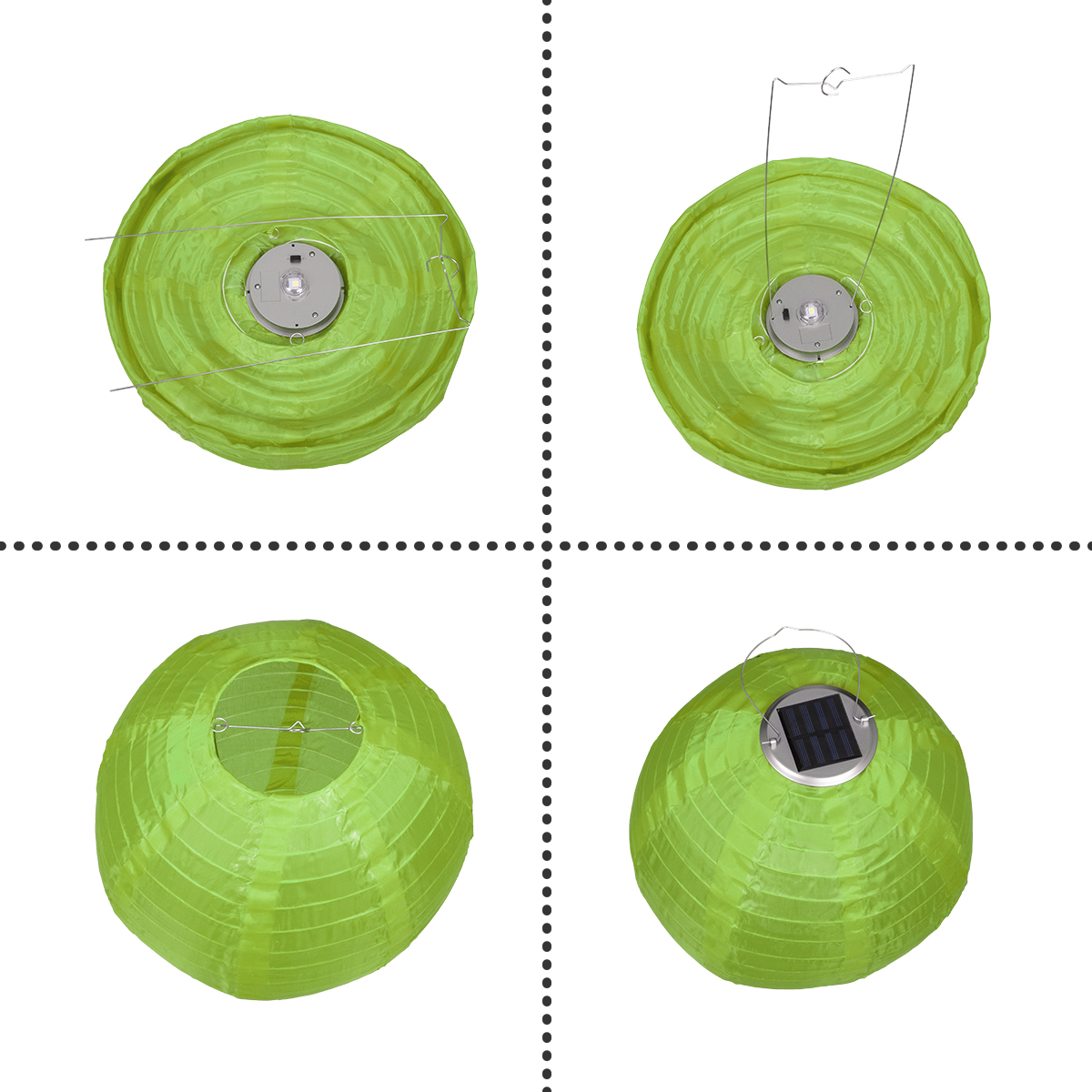 GloboStar® 71593 Αυτόνομο Ηλιακό Φωτιστικό Υφασμάτινη Πράσινη Μπάλα Φ30cm LED SMD 1W 100lm με Ενσωματωμένη Μπαταρία 1200mAh - Φωτοβολταϊκό Πάνελ με Αισθητήρα Ημέρας-Νύχτας Αδιάβροχο IP65 Ψυχρό Λευκό 6000K 3 GloboStar® 71593 Αυτόνομο Ηλιακό Φωτιστικό Υφασμάτινη Πράσινη Μπάλα Φ30cm LED SMD 1W 100lm με Ενσωματωμένη Μπαταρία 1200mAh - Φωτοβολταϊκό Πάνελ με Αισθητήρα Ημέρας-Νύχτας Αδιάβροχο IP65 Ψυχρό Λευκό 6000K - Image 2