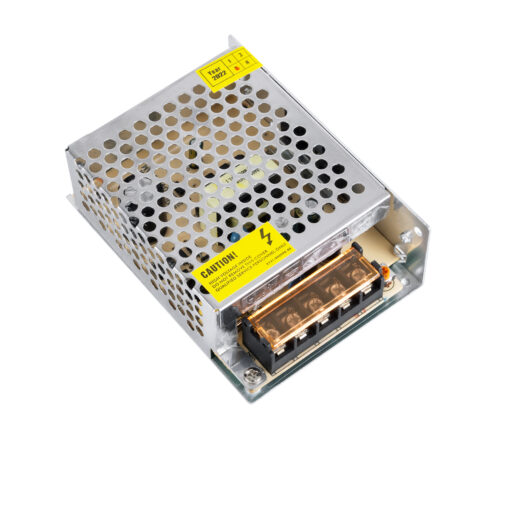 GloboStar® GloboStar® 73033 Μεταλλικό Τροφοδοτικό PELV για Προϊόντα LED 60W 5A - AC 220-240V σε DC 12V - IP20 - Μ11 x Π8 x Υ3.5cm - 2 Χρόνια Εγγύηση