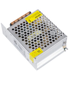 Alternative view of GloboStar® 73033 Μεταλλικό Τροφοδοτικό PELV για Προϊόντα LED 60W 5A - AC 220-240V σε DC 12V - IP20 - Μ11 x Π8 x Υ3.5cm - 2 Χρόνια Εγγύηση