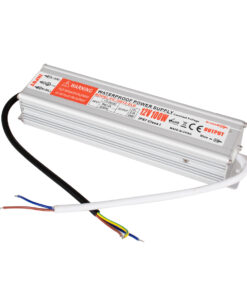 GloboStar® 73052 Μεταλλικό Τροφοδοτικό SELV για Προϊόντα LED 100W 8.3A - AC 220-240V σε DC 12V - Αδιάβροχο IP67 L22.3 x W5.3 x H3.4cm - 3 Χρόνια Εγγύηση 6 73052 3