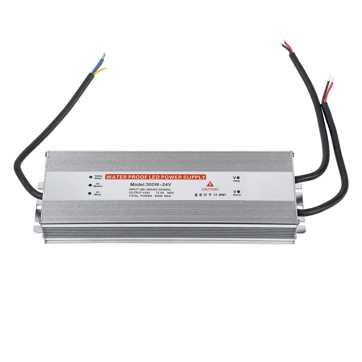 GloboStar® 73065 Μεταλλικό Τροφοδοτικό SELV για Προϊόντα LED 300W 12.5A - AC 220-240V σε DC 24V - Αδιάβροχο IP67 Μ24.5 x Π7.5 x Υ4cm - 3 Years Warranty 5 GloboStar® 73065 Μεταλλικό Τροφοδοτικό SELV για Προϊόντα LED 300W 12.5A - AC 220-240V σε DC 24V - Αδιάβροχο IP67 Μ24.5 x Π7.5 x Υ4cm - 3 Years Warranty - Image 3