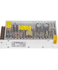 GloboStar® 73091 Μεταλλικό Τροφοδοτικό PELV TRIAC DIMMABLE για Προϊόντα LED 200W 16.66A - AC 220-240V σε DC από 0.5V (0%) σε 12V (100%) - IP20 L20 x W9 x H4.5cm - 3 Χρόνια Εγγύηση 8 73091 3