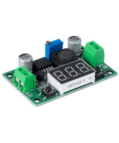 Alternative view of GloboStar® 73111 Ρυθμιστής Τάσης - Voltage Regulator DC Converter Module - Input DC4-40V / Output DC1.3-37V Max Load 3A Μ5.5 x Π3.5 x Υ1.2cm