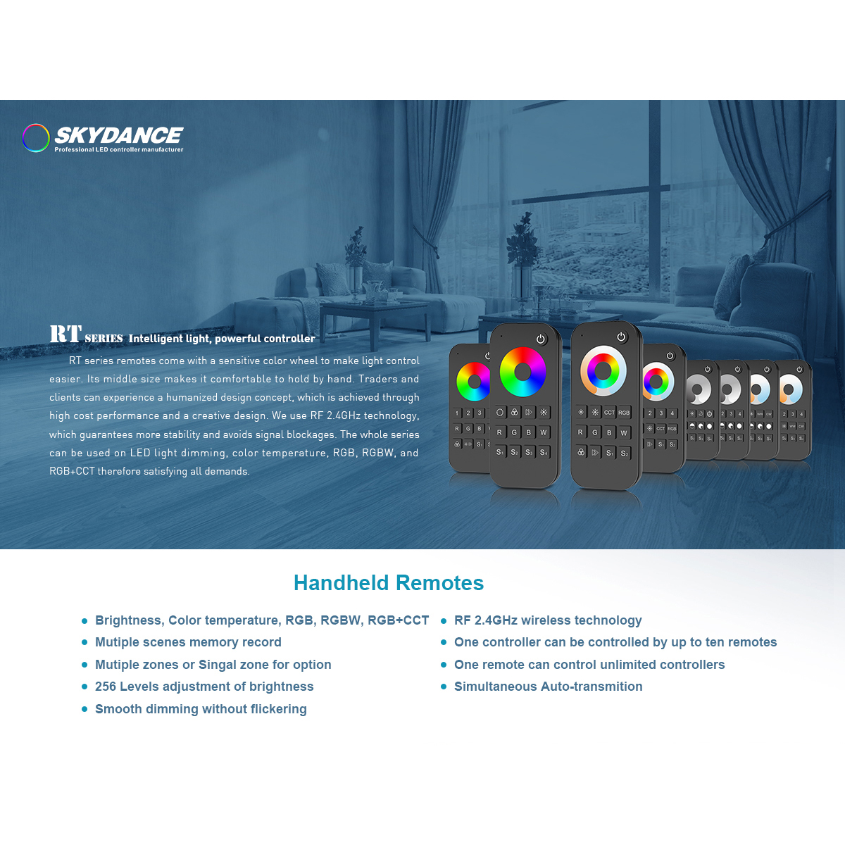 GloboStar® 73120 RT6 SKYDANCE Ασύρματο Χειριστήριο Αφής RF 2.4Ghz 4 Group για όλα τα Μονόχρωμα SKYDANCE Controller DC 3V 2 x AAA - IP20 Μ12.2 x Π5.3 x Υ1.7cm - 5 Χρόνια Εγγύηση 12 GloboStar® 73120 RT6 SKYDANCE Ασύρματο Χειριστήριο Αφής RF 2.4Ghz 4 Group για όλα τα Μονόχρωμα SKYDANCE Controller DC 3V 2 x AAA - IP20 Μ12.2 x Π5.3 x Υ1.7cm - 5 Χρόνια Εγγύηση - Image 10