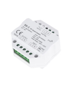 GloboStar® GloboStar® 73126 SS-C SKYDANCE AC RF 2.4Ghz & Push Switch 1 Κανάλι AC 100-240V 1 x 6A 1440W - Max 6A 1440W - IP20 Μ5.2 x Π5.2 x Υ2.6cm - 5 Χρόνια Εγγύηση