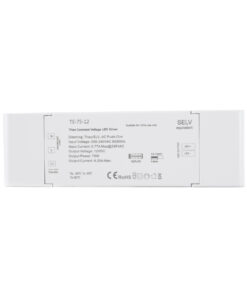 Alternative view of GloboStar® 73129 TE-75-12 SKYDANCE AC Triac Dimmer Push Dimming 1 Κανάλι AC 200-240V 1 x 6.25A 75W - Max 6.25A 75W - IP20 Μ18 x Π5.7 x Υ3cm - 5 Χρόνια Εγγύηση