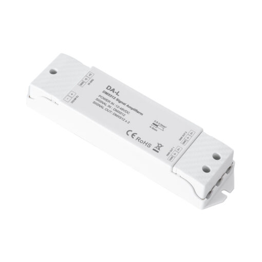 GloboStar® GloboStar® 73138 DA-L SKYDANCE DC DMX512 Signal Amplifier 2 Καναλιών DC 12-48V - IP20  Μ17.5 x Π4.5 x Υ2.5cm - 5 Χρόνια Εγγύηση