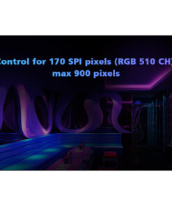 GloboStar® 73143 DS-WP SKYDANCE DC RF 2.4Ghz DMX512 to SPI Decoder DC 5-24V - Αδιάβροχο IP65 Μ17 x Π8 x Υ4cm - 5 Χρόνια Εγγύηση 25 73143 13