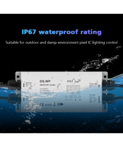 GloboStar® 73143 DS-WP SKYDANCE DC RF 2.4Ghz DMX512 to SPI Decoder DC 5-24V - Αδιάβροχο IP65 Μ17 x Π8 x Υ4cm - 5 Χρόνια Εγγύηση 20 73143 8
