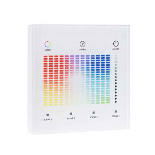 GloboStar® GloboStar® 73152 T13-S SKYDANCE Ασύρματο DMX512 Επιτοίχιο Χειριστήριο RF 2.4Ghz 1 Group για όλα τα SKYDANCE DMX512 Controller AC 100-240V Max 0.1A - IP20 Μ8.5 x Μ8.5 x Π8.5 x Υ3.5cm - 5 Χρόνια Εγγύηση