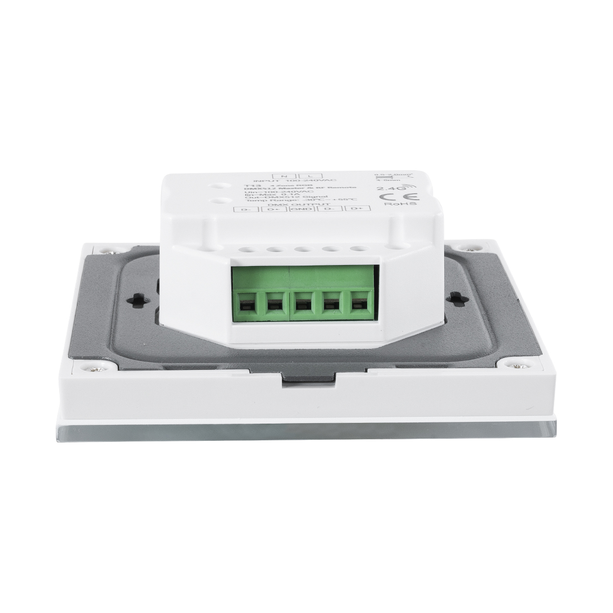 GloboStar® 73153 T15-S SKYDANCE Ασύρματο DMX512 Επιτοίχιο Χειριστήριο RF 2.4Ghz 1 Group για όλα τα SKYDANCE DMX512 Controller AC 100-240V Max 0.1A - IP20 Μ8.5 x Μ8.5 x Π8.5 x Υ3.5cm - 5 Χρόνια Εγγύηση 5 GloboStar® 73153 T15-S SKYDANCE Ασύρματο DMX512 Επιτοίχιο Χειριστήριο RF 2.4Ghz 1 Group για όλα τα SKYDANCE DMX512 Controller AC 100-240V Max 0.1A - IP20 Μ8.5 x Μ8.5 x Π8.5 x Υ3.5cm - 5 Χρόνια Εγγύηση - Image 3