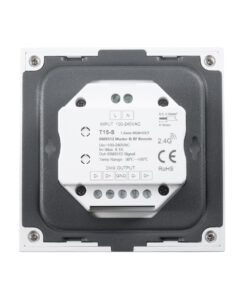 GloboStar® 73153 T15-S SKYDANCE Ασύρματο DMX512 Επιτοίχιο Χειριστήριο RF 2.4Ghz 1 Group για όλα τα SKYDANCE DMX512 Controller AC 100-240V Max 0.1A - IP20 Μ8.5 x Μ8.5 x Π8.5 x Υ3.5cm - 5 Χρόνια Εγγύηση 11 73153 6