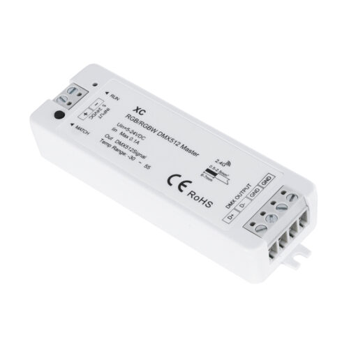 GloboStar® GloboStar® 73157 XC SKYDANCE DC RF 2.4Ghz DMX512 Master Digital DC 5-24V - IP20  Μ10.5 x Π3.5 x Υ2cm - 5 Χρόνια Εγγύηση