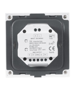 GloboStar® 73160 T12 SKYDANCE Ασύρματο DMX512 Επιτοίχιο Χειριστήριο RF 2.4Ghz 4 Group για όλα τα SKYDANCE DMX512 Controller AC 100-240V Max 0.1A - IP20 Μ8.5 x Π8.5 x Υ3.5cm - 5 Χρόνια Εγγύηση 22 73160 8