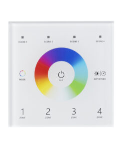 Alternative view of GloboStar® 73161 T13 SKYDANCE Ασύρματο DMX512 Επιτοίχιο Χειριστήριο RF 2.4Ghz 4 Group για όλα τα SKYDANCE DMX512 Controller AC 100-240V Max 0.1A - IP20  Μ8.5 x Π8.5 x Υ3.5cm - 5 Χρόνια Εγγύηση