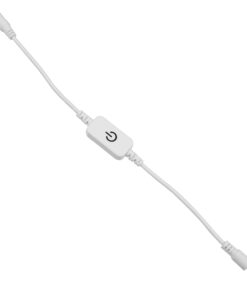 Alternative view of GLOBOSTAR® DIMMERANO 73303 Διακόπτης Αφής On/Off & Push Dimming με 1 x 5A 120W Κανάλι DC 12-24V 5A 120W Max IP20 - Λευκό - Μ25 x Π2.3 x Υ1.1cm - 2 Χρόνια Εγγύηση