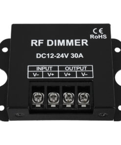 Alternative view of GLOBOSTAR® DIMMERME 73310 Σετ Dimmer με RF Ασύρματο Χειριστήριο με 1 x 30A 720W Κανάλι DC 12-24V 30A 720W Max IP20 - RF2.4Ghz - Μ8.7 x Π6.2 x Υ2cm - 2 Χρόνια Εγγύηση